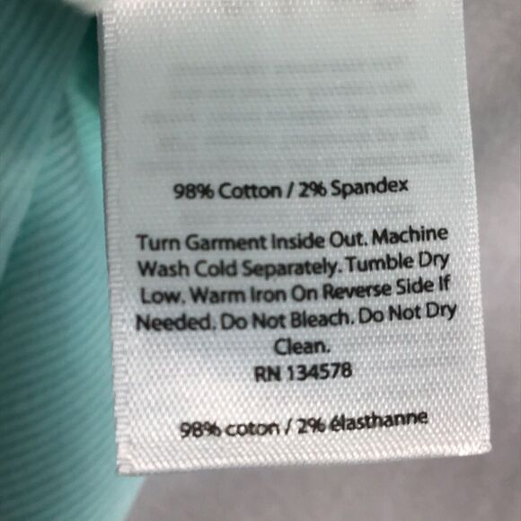 Vineyard Vines Corduroy Pants Crystal Blue Green Women’s Size 4 NEW NWT - Picture 13 of 14